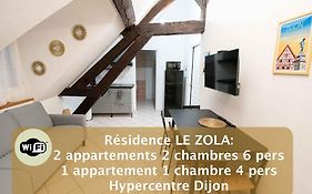 Residence Le Zola Compose De 3 Appartements Distincts En Hyper Centre De Dijon Avec Wifi